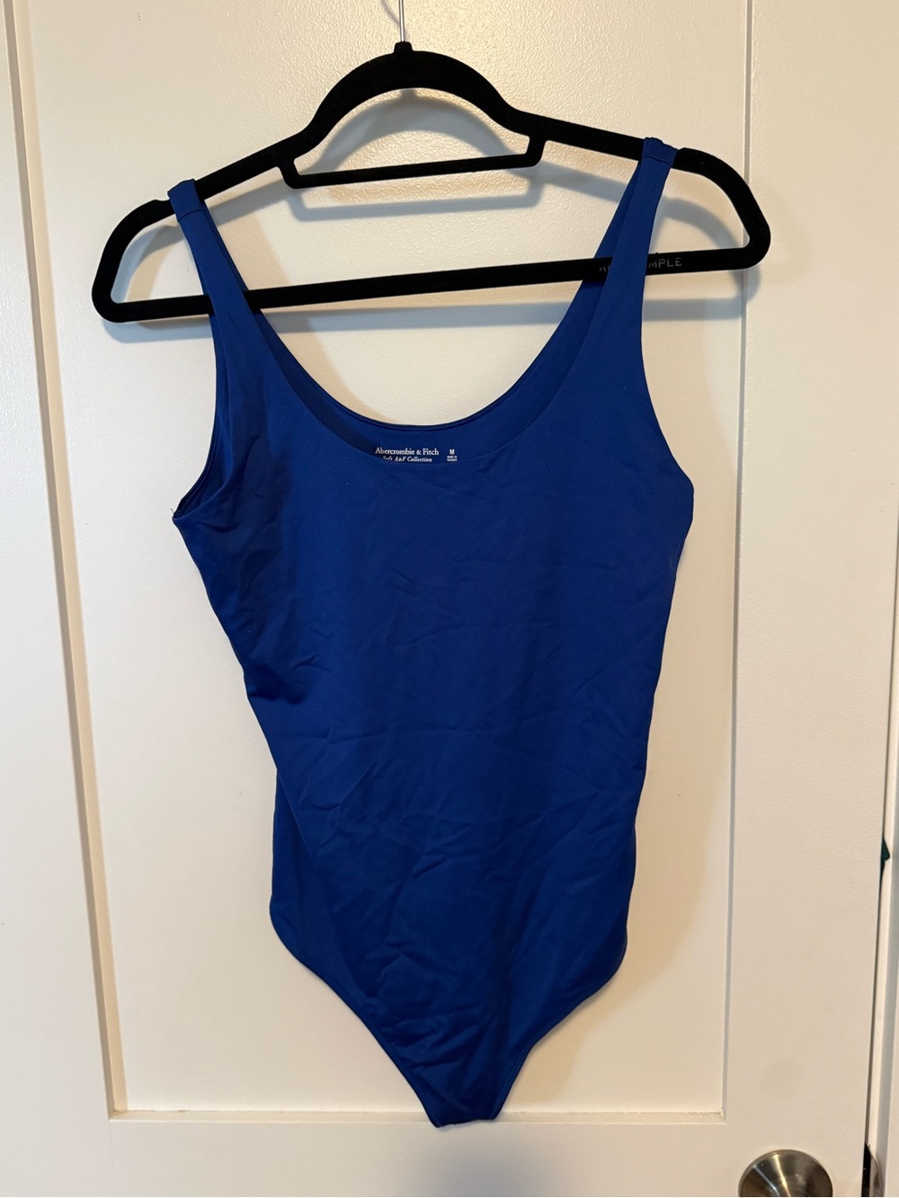 Abercrombie & Fitch Royal Blue Scoop Bodysuit